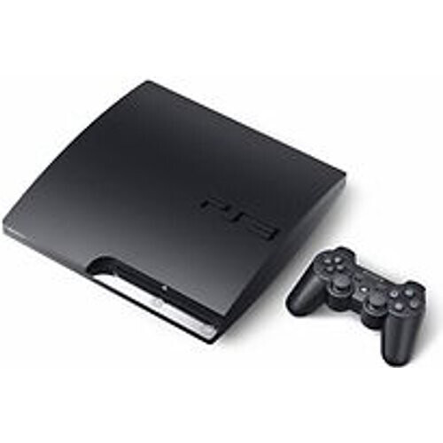 Refurbished Sony PlayStation 3 slim 160 GB  [K-Model, incl. draadloze controller] zwart