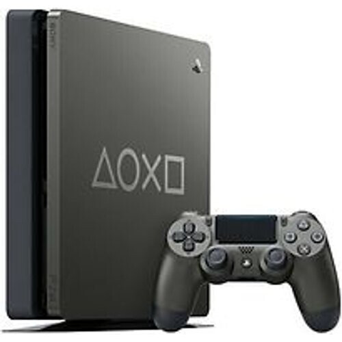 Refurbished Sony PlayStation 4 slim 1 TB [Days of Play Limeted Edition incl. Wireless Controller] steel black