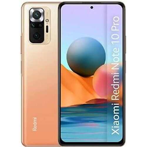 Refurbished Xiaomi Redmi Note 10 Pro Dual SIM 128GB brons