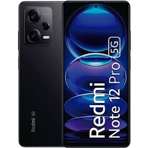Refurbished Xiaomi Redmi Note 12 Pro 5G Dual SIM 128GB [8GB RAM versie] midnight black