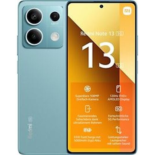Refurbished Xiaomi Redmi Note 13 5G Dual SIM 128GB ocean teal