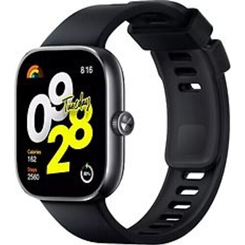 Refurbished Xiaomi Redmi Watch 4 48 mm op tpu strap obsidian black