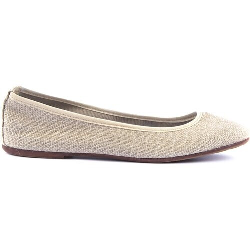 Risorse Future dames vegan Ballerina Cenerentola Beige