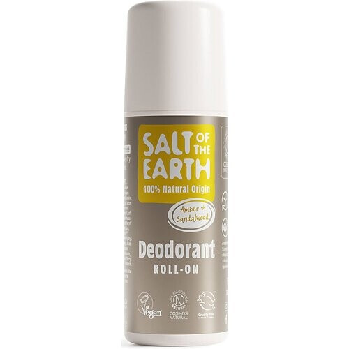 Salt of the Earth Amber & Sandalwood Roll-On Deodorant