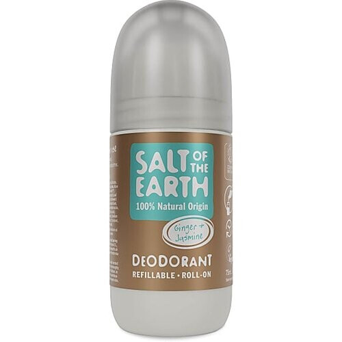 Salt of the Earth Hervulbare Roll-on Deodorant - Gember & Jasmijn