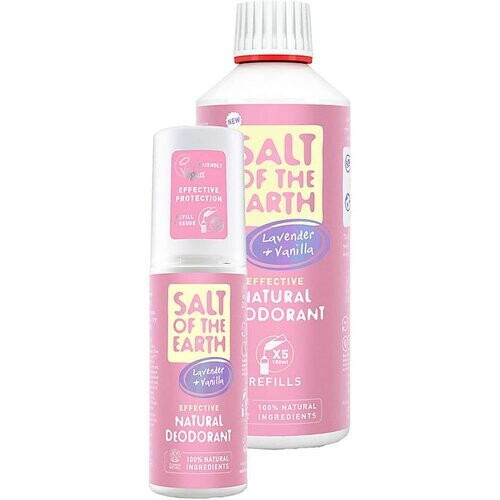 Salt of the Earth Lavender & Vanille Deodorant spray + Refill