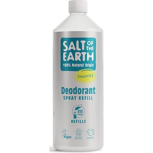 Salt of the Earth Natural Crystal Unscented Deodorant Spray Refill