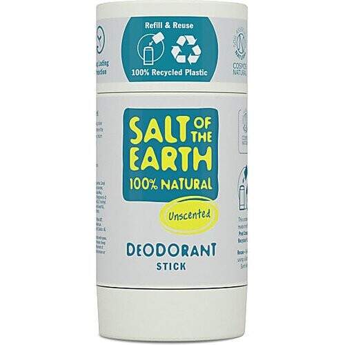 Salt of the Earth Natural Deodorant Stick Parfumvrij - Navulbaar
