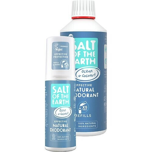 Salt of the Earth Ocean & Coconut Deodorant spray + Refill