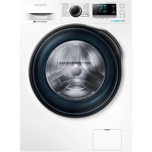 Samsung Ww80j6400cw - Wasmachine - 8 Kg - 1400 Tpm - Ecobubble | Nieuw (outlet)
