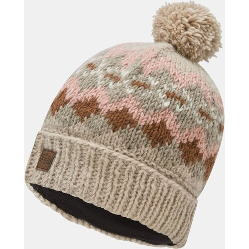 Sherpa Manaslu Muts Zandbruin/Ass. Geometrisch