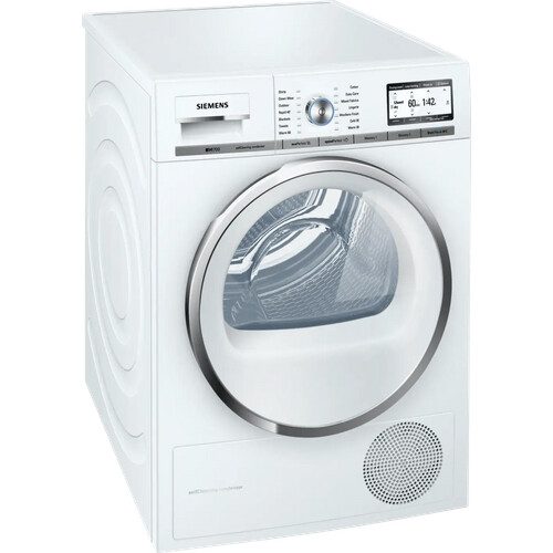 Siemens Wt48y800gb Iq700 - Warmtepompdroger - 8 Kg - Autodry - 64 Db - Wit