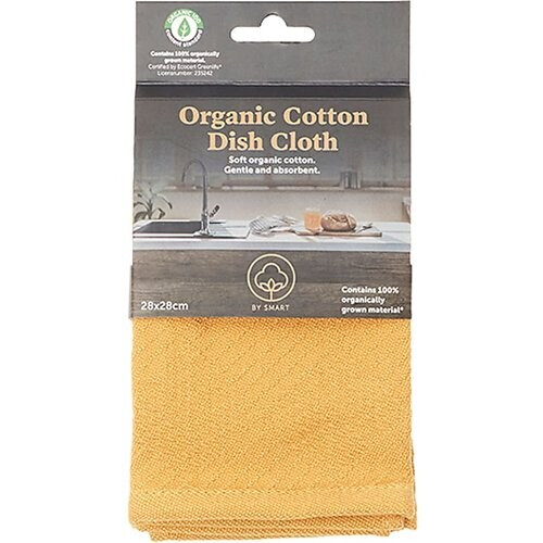 Smart Vaatdoek Biokatoen - Mosterd