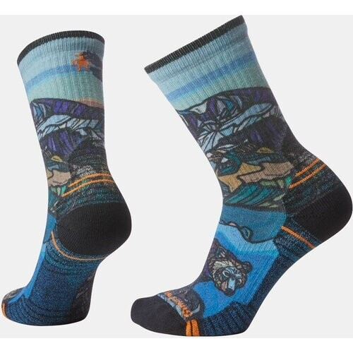 Smartwool Hike Light Cushion Icy Range Print Crew Sok Assorti / Gemengd