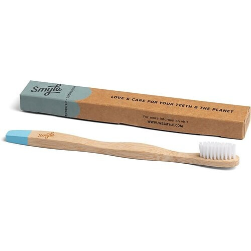 Smyle Bamboe Tandeborstel Soft - Lichtblauw