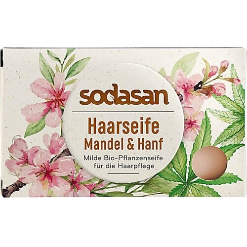 Sodasan Haar Zeep Amandel & Hennep