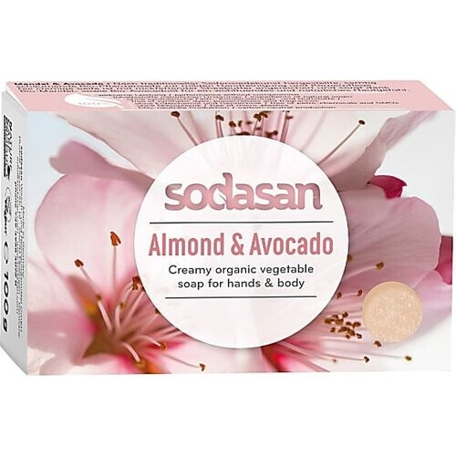 Sodasan Zeep Bar Amandel & Avocado 100g