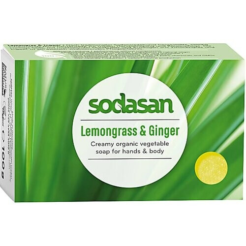 Sodasan Zeep Bar Citroengras & Gember 100g
