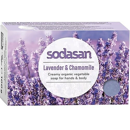 Sodasan Zeep Bar Lavendel & Kamille 100g
