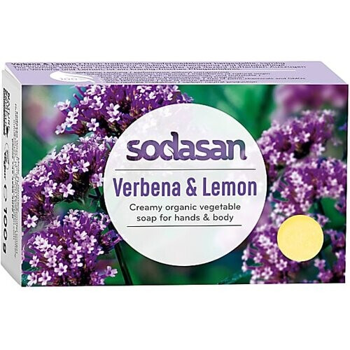 Sodasan Zeep Bar Verbena & Citroen 100g