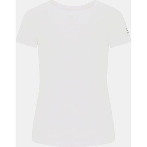 Supernatural V Neck T-Shirt Dames Gebroken Wit/Wit