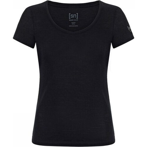 Supernatural V Neck T-Shirt Dames Zwart