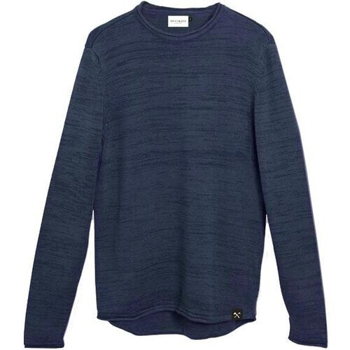 The Driftwood Tales mannen vegan Dunne Trui Donkerblauw