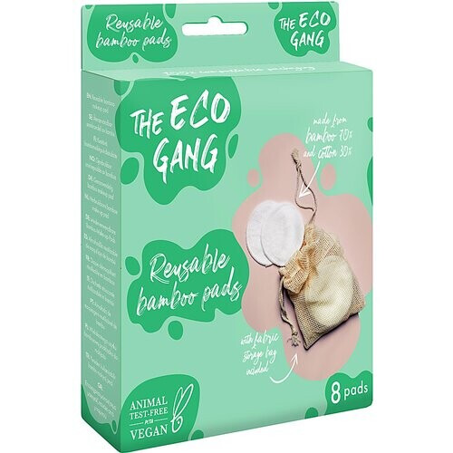 The Eco Gang Herbruikbare Bamboe Wattenschijfjes - 8 stuks