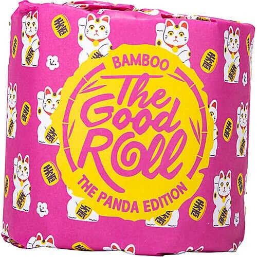 The Good Roll Panda Bamboe Toiletpapier 1 Rol