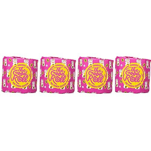 The Good Roll Panda Bamboe Toiletpapier 4 rollen