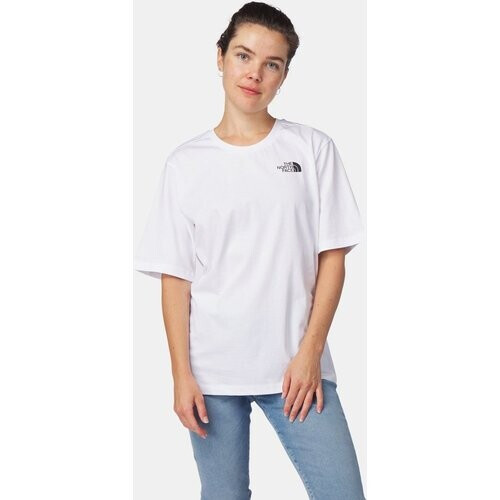 The North Face Boyfriend Simple Dome T-shirt Dames Wit