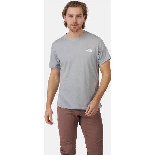 The North Face Reaxion Red Box T-shirt Lichtgrijs/Lichtgrijs Mengeling