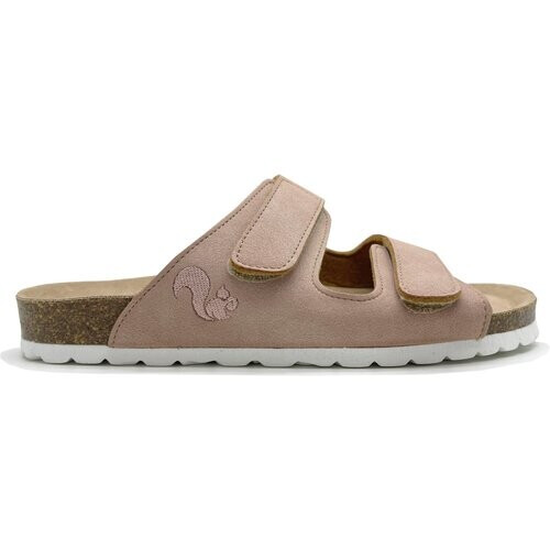 thies 1856 mannen vegan Slippers Velcro Roze