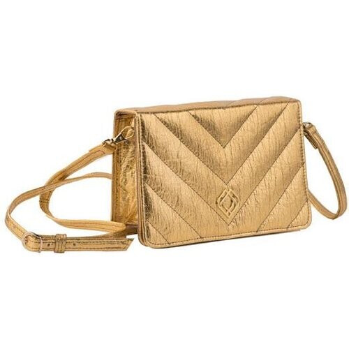 Trashious dames vegan Clutch Tas Ananasleer Goud