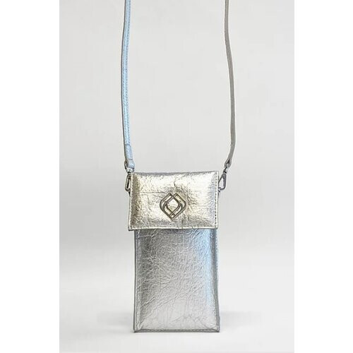 Trashious dames vegan Telefoontasje Ananas Zilver