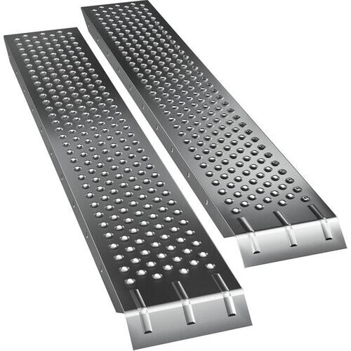 Tweedekans 2 MONZANA Oprijplaten – Antislip Geperforeerd Staal - Tot 400kg