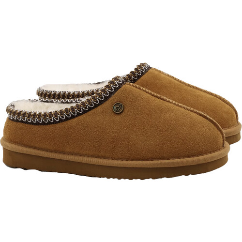 Tweedekans Alpacas W66C0112B Unisex Pantoffels – Chestnut – Maat 41