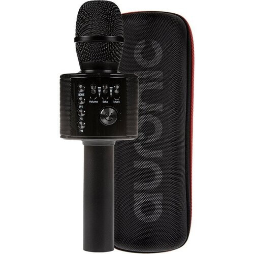Tweedekans Auronic Karaoke Microfoon - Voor Kinderen en Volwassenen - Bluetooth - Draadloos - met Speaker - Zwart