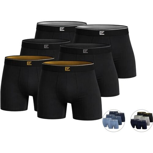 Tweedekans Bamboo Elements Boxershorts Heren - 3 Stuks - Donker Assorti - Maat M