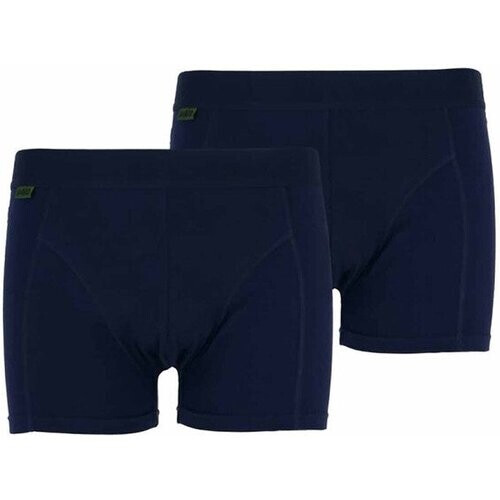 Tweedekans Basset Bamboe Boxershort 4990P 2-Pack Blauw - Maat S