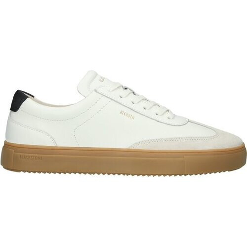 Tweedekans Blackstone SLATE HARPER - DG516 Wit Zwart - Sneaker (laag) - Heren - Wit - Maat: 45