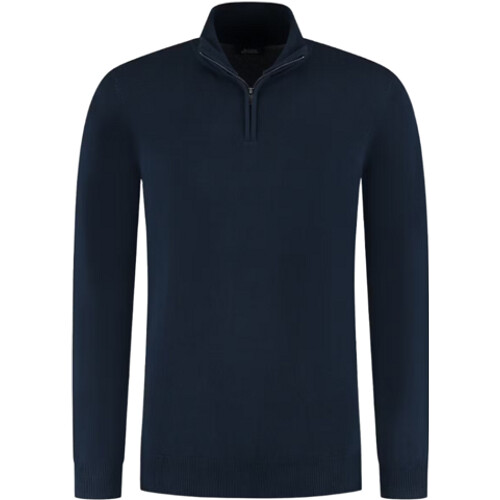 Tweedekans Boston Brothers - Half Zip Pullover - Navy - Maat S
