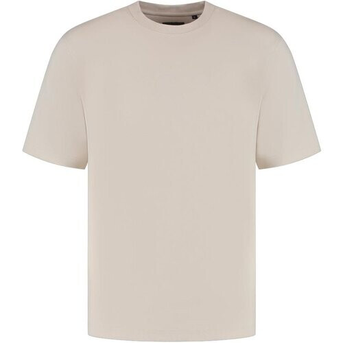 Tweedekans Boston Brothers Heavy Piqué T-shirt - Stretch - maat L - Off White