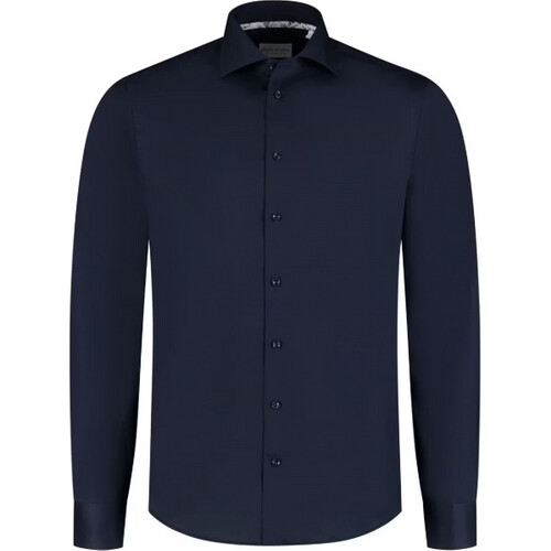 Tweedekans Boston brothers Navy business shirt - Maat L