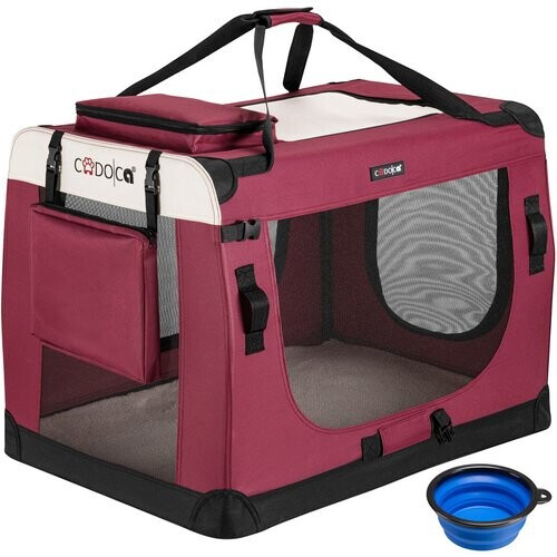 Tweedekans Cadoca Honden & Katten Reismand XL - 81x56x58cm - Donker Rood