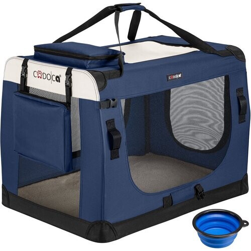Tweedekans Cadoca Honden & Katten Reismand XL - 81x56x58cm - Marine Blauw