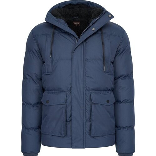 Tweedekans Cappuccino Italia - Heren Jas winter Moorland - Blauw - Maat XL