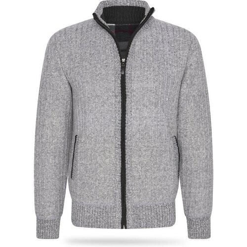 Tweedekans Cappuccino Italia - Heren Vest Bounded Jacket Grijs - Grijs - Maat L