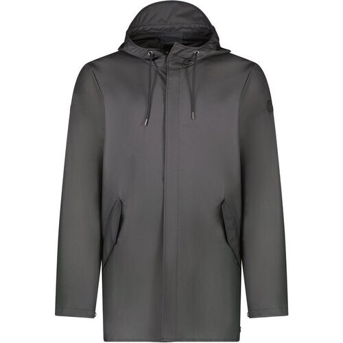 Tweedekans Cars Jeans - Jas Ossy - Heren - Zwart Polyester - Met Capuchon & Ritszakken - Maat M - Casual Winterjas - Tijdloos & Functioneel