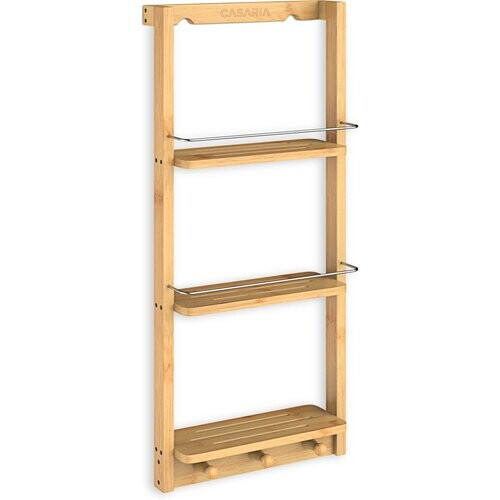Tweedekans Casaria Bamboe Doucherek - Badkamerkast - Stellingkast- 70x28,5x10cm